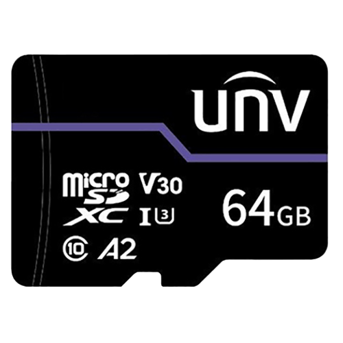 Card memorie 64GB, PURPLE CARD - UNV TF-64G-T