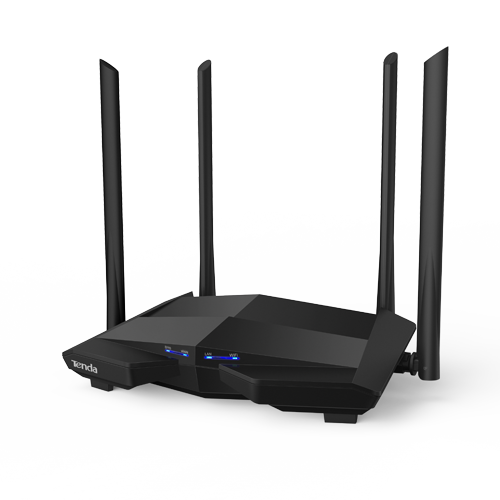 Router WiFi 5, DualBand 2.4/5GHz, 300+867Mbps, 4x6dBi, 4 porturi Gigabit - TENDA TND-AC10-V30