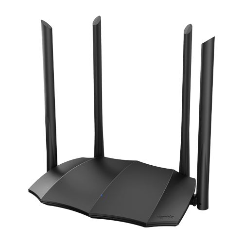 Router WiFi 5 (802.11ac) DualBand 2.4/5GHz, 300+867Mbps, 4x6dBi, 4 porturi Gigabit - TENDA TND-AC8