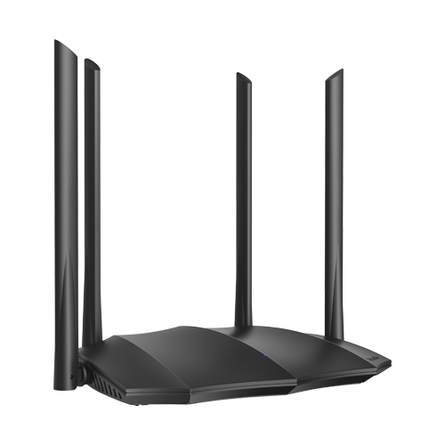 Router WiFi 5 (802.11ac) DualBand 2.4/5GHz, 300+867Mbps, 4x6dBi, 4 porturi Gigabit - TENDA TND-AC8