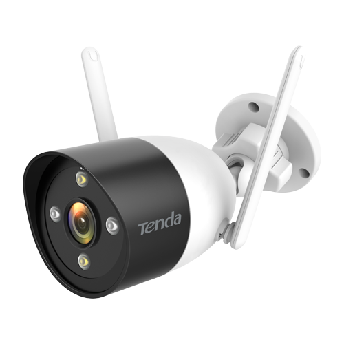 Kit NVR Wi-Fi si 4 camere WiFi de exterior, 3MP, Audio, Alarma  - TENDA TND-K4W-3TC