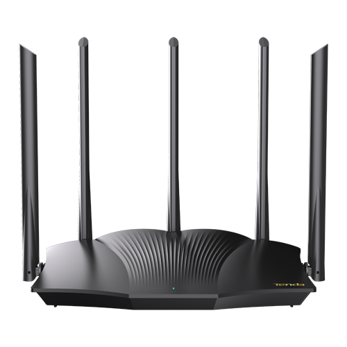 Router Wi-Fi 6, DaulBand2.4/5GHz, 574+2402 Mbps, 5x6dBi, 4 x Gigabit  - TENDA TND-RX12-PRO