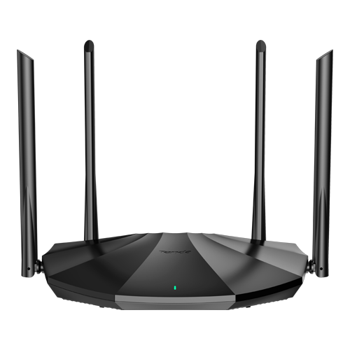 Router WiFi 6, DualBand 2.4Ghz/5GHz 300+1201Mbps, 4x6dBi, 4 porturi Gigabit - TENDA TND-RX2