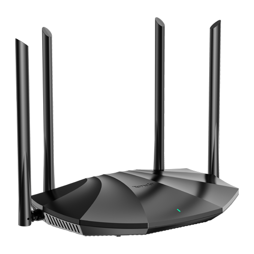 Router WiFi 6, DualBand 2.4Ghz/5GHz 300+1201Mbps, 4x6dBi, 4 porturi Gigabit - TENDA TND-RX2