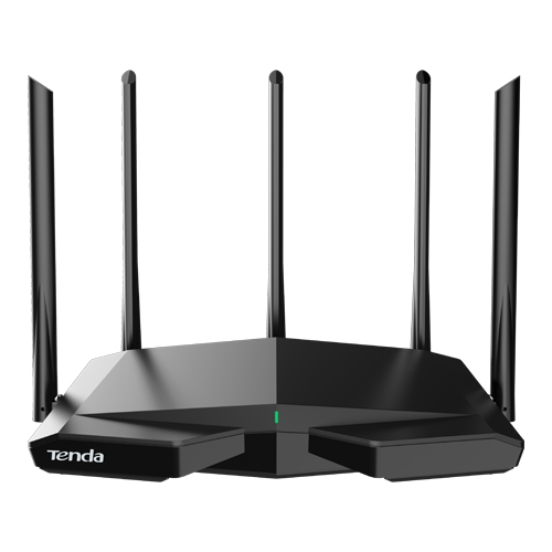 Router Wi-Fi 6e, AX5700 TriBand 2.4/5GHz/6GHz, 861+2402+2402 Mbps, 5x6dBi, 4 x Gigabit - TENDA TND-RX27-PRO