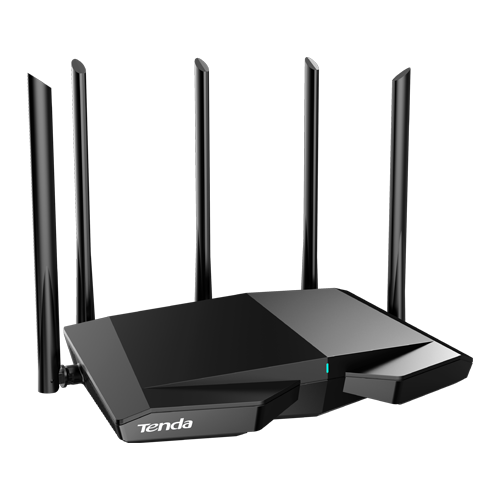 Router Wi-Fi 6e, AX5700 TriBand 2.4/5GHz/6GHz, 861+2402+2402 Mbps, 5x6dBi, 4 x Gigabit - TENDA TND-RX27-PRO