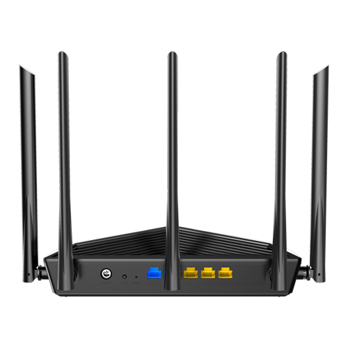 Router Wi-Fi 6e, AX5700 TriBand 2.4/5GHz/6GHz, 861+2402+2402 Mbps,  5x6dBi, 4 x Gigabit - TENDA TND-TX27-PRO