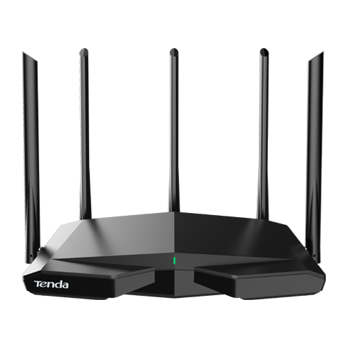 Router Wi-Fi 6e, AX5700 TriBand 2.4/5GHz/6GHz, 861+2402+2402 Mbps,  5x6dBi, 4 x Gigabit - TENDA TND-TX27-PRO