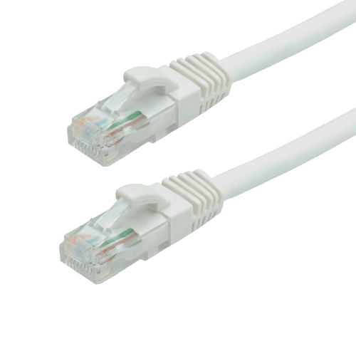 Patch cord Gigabit UTP cat6, LSZH, 3.0m, alb - ASYTECH Networking TSY-PC-UTP6-3M-W