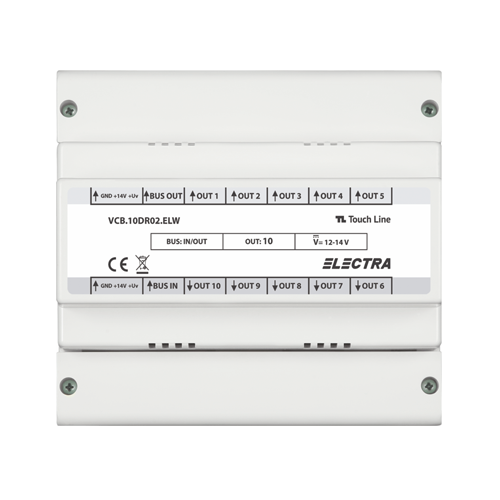 Doza derivatie video 10 iesiri REZIDENTIAL - ELECTRA VCB.10DR03.ELW0R