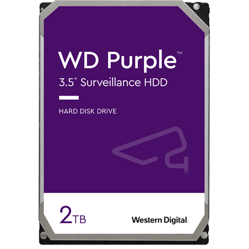 Hard disk 2TB - Western Digital PURPLE WD20PURX