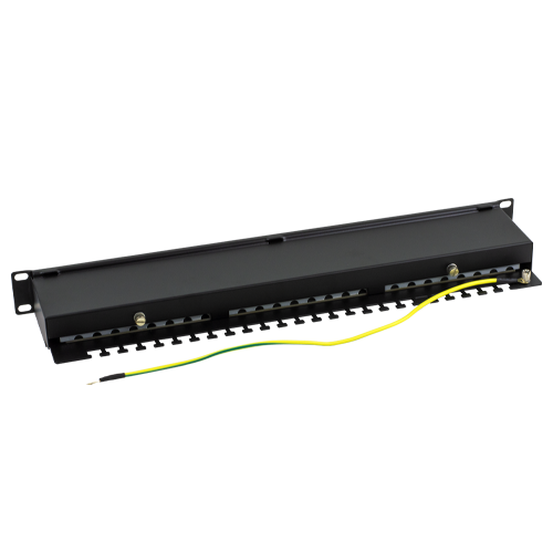Patch Panel 1U, FTP cat6, 24 porturi RJ45 - ASYTECH Networking ASY-PP-FTP6-24 – ASYTECH Networking ASY-PP-FTP6-24