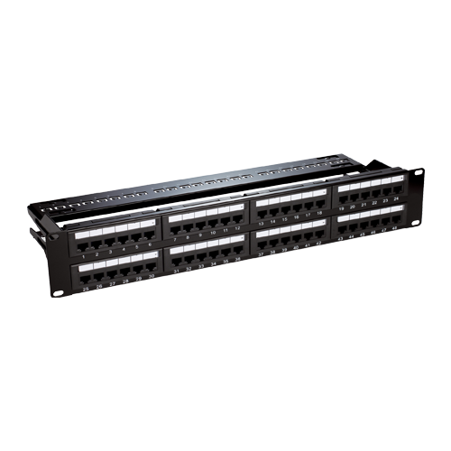 ASY-PP-UTP6-48 | ASYTECH Networking | Patch Panel 2U, UTP cat6, 48 porturi RJ45 - ASYTECH Networking ASY-PP-UTP6-48 Patch Panel 2U, UTP cat6, 48 porturi RJ45 - ASYTECH Networking ASY-PP-UTP6-48