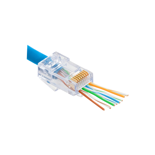 RJ45-CAT6-EZ | ASYTECH Networking | Mufa RJ-45 UTP Cat.6 EZ Passthrough (100 buc) RJ45-CAT6-EZ Mufa RJ-45 UTP Cat.6 EZ Passthrough (100 buc) RJ45-CAT6-EZ