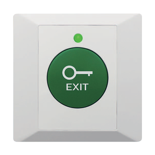CSB-86G-LED | CSAccess | Buton de iesire din plastic, profil ingust, LED, buzzer CSB-86G-LED Buton de iesire din plastic, profil ingust, LED, buzzer CSB-86G-LED