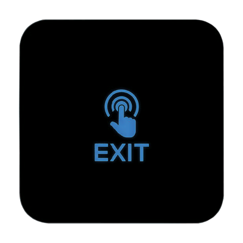 CSAccess CSB-86T-P2 – Buton de iesire Touch, plastic negru, montaj aparent, 12-24 Vcc, NO-NC-COM, LED, 86 x 86 mm CSB-86T-P2 Buton de iesire Touch, plastic negru, montaj aparent, 12-24 Vcc, NO-NC-COM, LED, 86 x 86 mm CSB-86T-P2 – CSAccess CSB-86T-P2