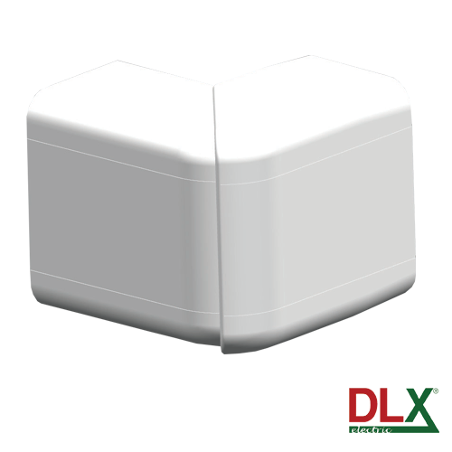 Unghi exterior ajustabil pentru canal cablu 102x50 mm - DLX DLX-102-02 – DLX DLX-102-02