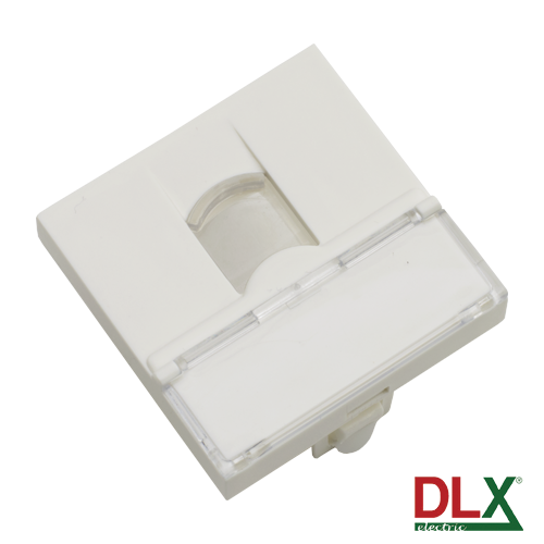 DLX DLX-245-49 – Panel cu o fereastra Keystone Jack 45x45 mm - DLX DLX-245-49 Panel cu o fereastra Keystone Jack 45x45 mm - DLX DLX-245-49 – DLX DLX-245-49
