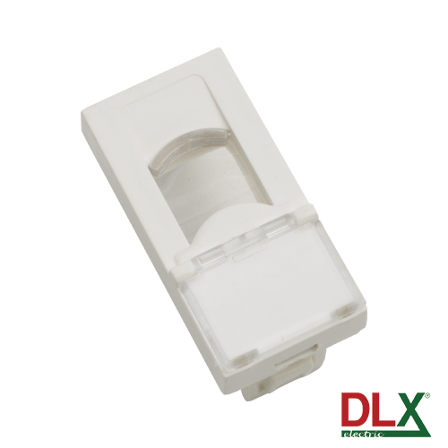 DLX DLX-245-50 – Panel cu o fereastra Keystone Jack 45x22.5 mm - DLX DLX-245-50 Panel cu o fereastra Keystone Jack 45x22.5 mm - DLX DLX-245-50 – DLX DLX-245-50