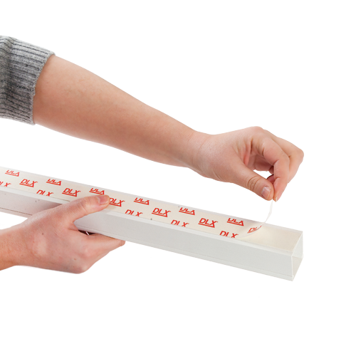 PVCA-406-25 | DLX | Canal cablu 40x25 mm cu adeziv, 2m - DLX PVCA-406-25 Canal cablu 40x25 mm cu adeziv, 2m - DLX PVCA-406-25
