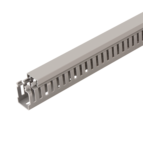 PVCP-257-40 | DLX | Canal cablu perforat 25x40 mm, cu capac, 2m - DLX PVCP-257-40 Canal cablu perforat 25x40 mm, cu capac, 2m - DLX PVCP-257-40