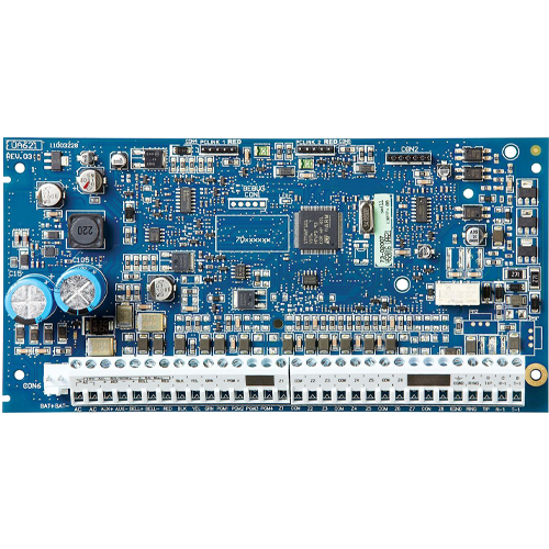 Placa centrala SERIA DSC POWER NEO 6 zone extensibila la 16 zone, 2 partitii - DSC HS2016PCBE
