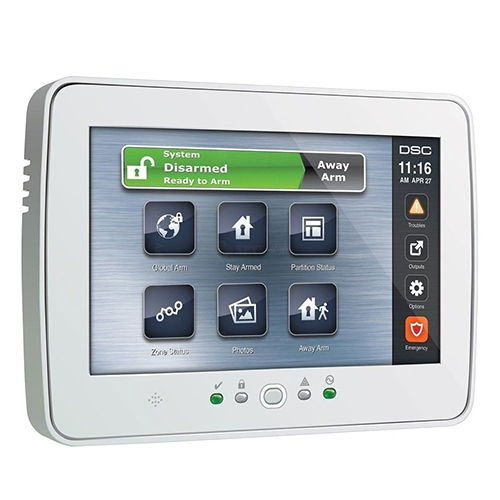 HS2TCHPROEE1 | DSC | Tastatura touch screen color 7, 248 zone, alb, EN/RO, SERIA PRO - DSC HS2TCHPROEE1 Tastatura touch screen color 7, 248 zone, alb, EN/RO, SERIA PRO - DSC HS2TCHPROEE1