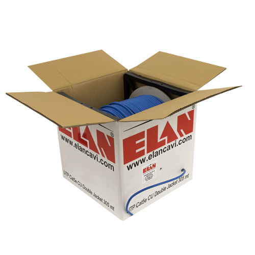 Cablu UTP DE EXTERIOR, cat 5E, cupru, 305m UTP-CAT5e-GR4 – ELAN UTP-CAT5e-GR4