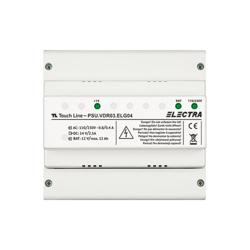 ELECTRA PSU.VDR03.ELG04 – Unitate centrala de alimentare auxiliara pentru HOME + URBAN + EXPERT, G3 - ELECTRA PSU.VDR03.ELG04 Unitate centrala de alimentare auxiliara pentru HOME + URBAN + EXPERT, G3 - ELECTRA PSU.VDR03.ELG04 – ELECTRA PSU.VDR03.ELG04