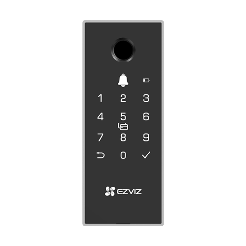 Yala inteligenta, Wi-Fi, multiple metode de deblocare, sonerie incorporata, alarma anti-furt - EZVIZ CS-DL03(WBCP) – EZVIZ CS-DL03(WBCP)
