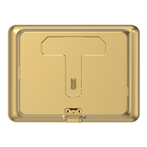 Vizor electronic smart, Wi-Fi, FullHD, monitor 4.3 inch, sonerie, acumulator 4600mAh, Auriu - EZVIZ CS-DP2C-Golden