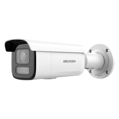 Camera IP, 4MP, AcuSense, lentila VF 2.8-12mm, IR 60m, WL 60m, 2xMic, Alarma, IK10 - HIKVISION DS-2CD2643G2-LIZS2U(2.8-12mm)