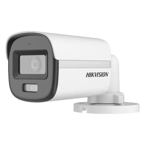 ColorVu, Dual Light -Camera analog 3K, lentila 2.8mm, IR 20m, WL 20m, TVI/AHD/CVI/CVBS, Mic., IP67 - HIKVISION DS-2CE10KF0T-LFS-2.8mm