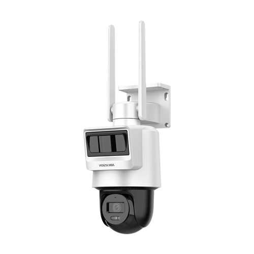 Camera PT IP, 4MP, 4G, 2.8mm, IR 30m, Audio, PIR+Radar, Panou solar, Acumulator - HIKVISION DS-2DE2C400IWG-K-4G-C05S10-2.8mm