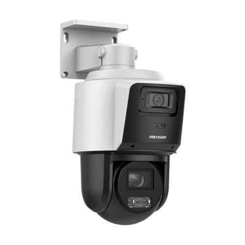 Camera TandemVu PTZ, 4MP, 10X, IR max. 80m DarkFighter, WL 30m - HIKVISION  DS-2SE3C410MWG-E14-2.8mm