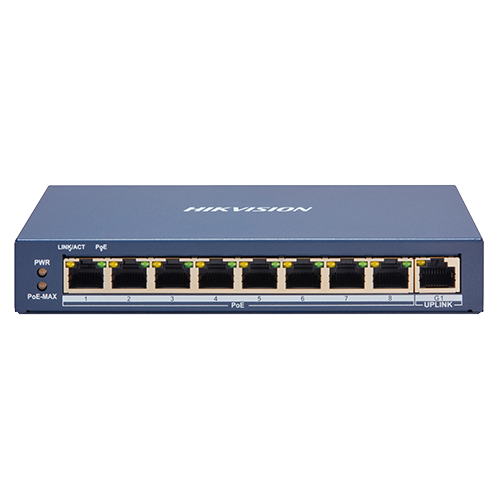 DS-3E1309P-EI | HIKVISION | Switch 8 porturi PoE, 1 port uplink RJ45, SMART Management - HIKVISION DS-3E1309P-EI Switch 8 porturi PoE, 1 port uplink RJ45, SMART Management - HIKVISION DS-3E1309P-EI