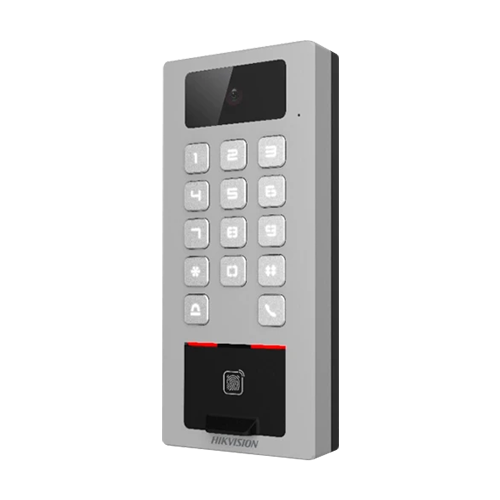 DS-K1T502DBFWX-C | HIKVISION | Terminal control acces si interfon cu camera, tastatura, card, Bluetooth, Wi-Fi, Alarma - HIKVISION DS-K1T502DBFWX-C Terminal control acces si interfon cu camera, tastatura, card, Bluetooth, Wi-Fi, Alarma - HIKVISION DS-K1T502DBFWX-C