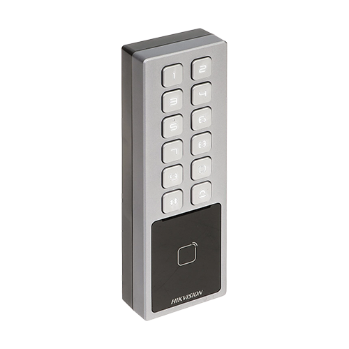 Terminal control acces cu tastatura, card M1, Bluetooth, Wi-Fi, Alarma - HIKVISION DS-K1T805MBWX – HIKVISION DS-K1T805MBWX