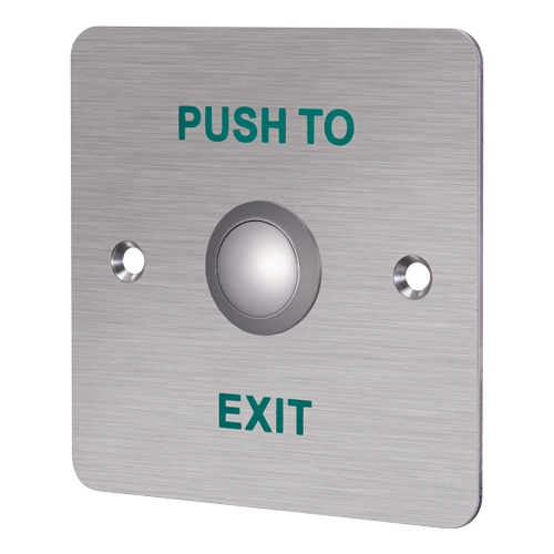 Buton iesire montaj ingropat, panou frontal Aluminiu - HIKVISION DS-K7P01