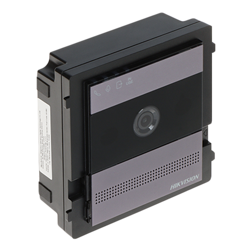 KIT videointerfon 2 fire pentru 1 familie, monitor 7 inch, Alarma, IK08, Card 32GB, Al - HIKVISION DS-KIS704EY-AL