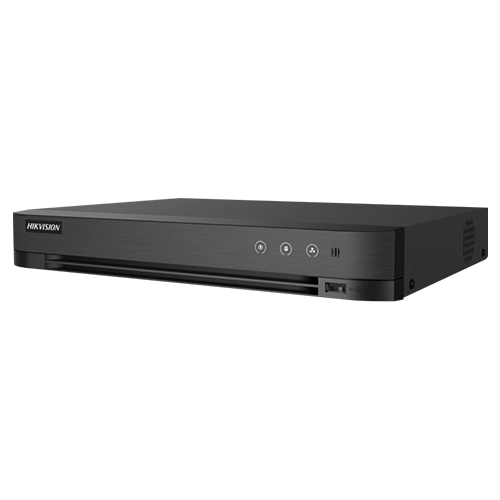 DVR AcuSense 8 ch. 3K, 2 ch. IP 6MP, 1U - HIKVISION iDS-7208HQHI-M1-XT