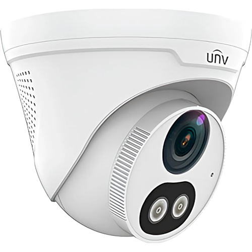 Camera IP 2MP, Lumina alba si Smart IR 30M, lentila 2.8mm, Microfon si Speaker integrat - UNV IPC3612LE-ADF28KC-WL