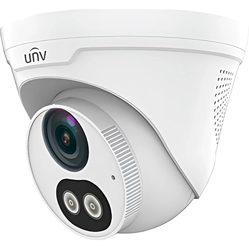 Camera IP 2MP, Lumina alba si Smart IR 30M, lentila 2.8mm, Microfon si Speaker integrat - UNV IPC3612LE-ADF28KC-WL