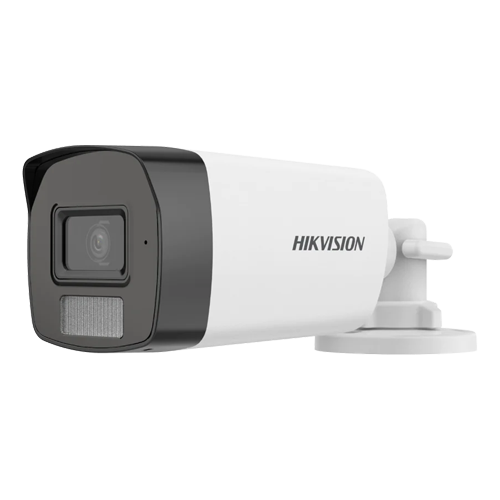 Dual Light - Camera analog 3K, lentila 3.6mm, IR 40m, WL 40m, TVI/AHD/CVI/CVBS, Mic. - HIKVISION DS-2CE17K0T-LFS-3.6mm
