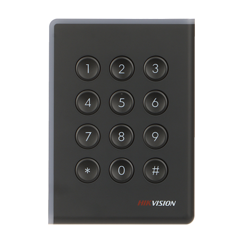 Cititor de proximitate MIFARE 13.56 MHz cu tastatura integrata -HIKVISION DS-K1108AMK