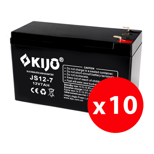 JS12-7-BAX | KIJO | Cutie 10 acumulatori JS12-7 - KIJO JS12-7-BAX Cutie 10 acumulatori JS12-7 - KIJO JS12-7-BAX