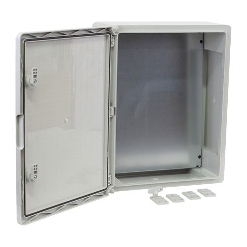 PP3003 | Plastim | Cutie distributie IP65 din ABS gri, usa mata, placa metalica, 400x500x175 mm PP3003 Cutie distributie IP65 din ABS gri, usa mata, placa metalica, 400x500x175 mm PP3003