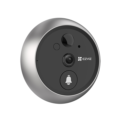 Vizor electronic 2K, IR 5m, Ecran tactil 4.3, audio bidirectional, Wi-Fi - EZVIZ CS-DP2-2K