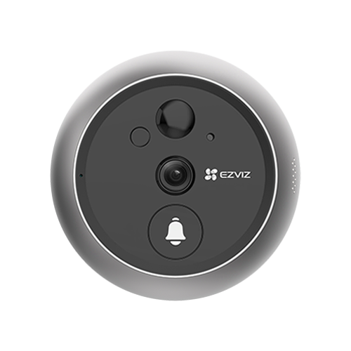 Vizor electronic 2K, IR 5m, Ecran tactil 4.3, audio bidirectional, Wi-Fi - EZVIZ CS-DP2-2K