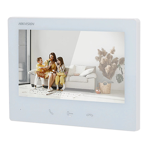DS-KIS704EY-SS | HIKVISION | KIT videointerfon 2 fire pentru 1 familie, monitor 7 inch, Alarma, IK08, Card 32GB - HIKVISION DS-KIS704EY-SS KIT videointerfon 2 fire pentru 1 familie, monitor 7 inch, Alarma, IK08, Card 32GB - HIKVISION DS-KIS704EY-SS